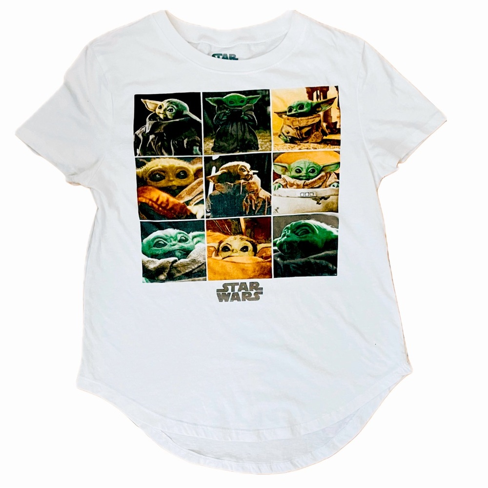 Star Wars The Mandalorian Grogu Baby white t-shirt